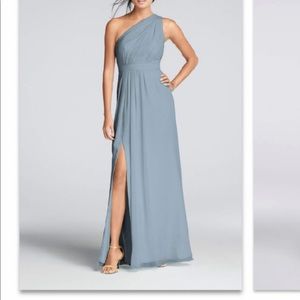 Dusty Blue Formal Dress